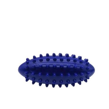 Imagem de Bola de massagem, massageador de coluna de PVC, mini bola portátil de massagem para os pés, bola de fáscia de relaxamento muscular profundo (azul, 1 peça)