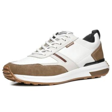 Imagem de Sapatenis Masculino Amortch Conforto Couro Casual Pegada-Masculino