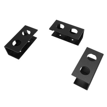 Imagem de Suporte para Notebook Sob a Mesa Prateleira de Metal Liga Alumínio Apoio Dispositivos com Silicone -Risco Caixa TV Soluç