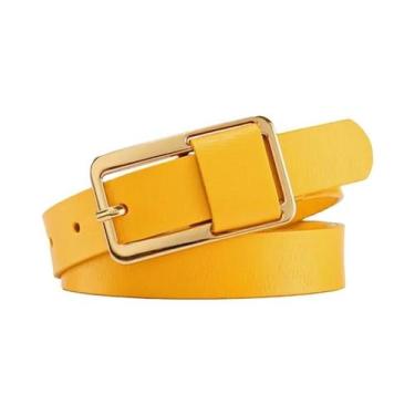 Imagem de Cinto De Couro Largo Feminino, Luxuoso E Fashion, Designer, 23cm, Cint