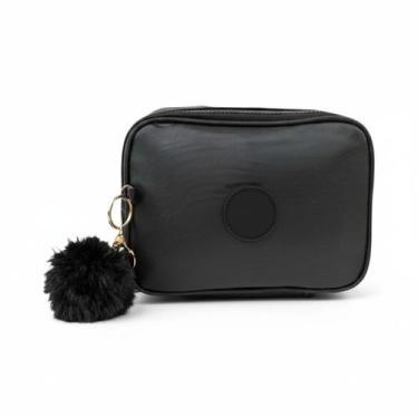 Imagem de Estojo Escolar Metalizado Box 100 Pens Chaveiro Com Divisórias Bolsinh