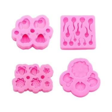 Imagem de Molde De Silicone Sapo Flor De Lótus Para Joias De Resina DIY E Acessó
