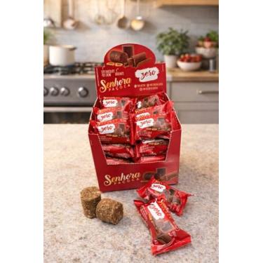 Imagem de Paçoca Zero Açúcar com Chocolate 70% cacau cx 16 und.