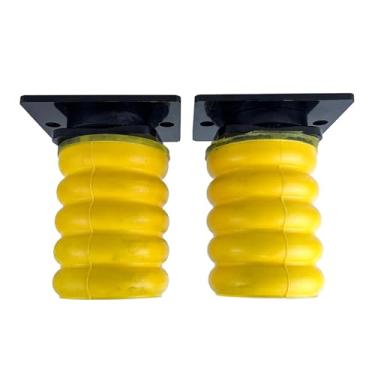 Imagem de Arkdeffon Kit de suspensão de mola traseira Helper Spring Bump Stop SSR-312-54 compatível com Dodge RAM 2500 3500 2014-2023 modelos 4x2 e 4x4 1 par