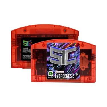 Imagem de Cartão De Jogo SC64 Open Source 5000 Em 1 Para Nintendo 64 Com Compati