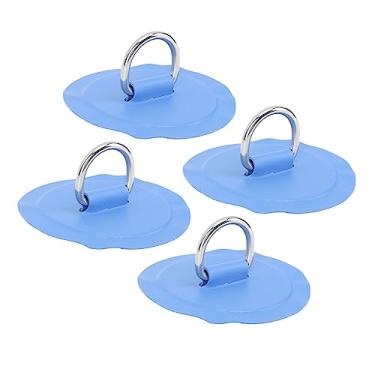 Imagem de Almofada Redonda D, 4 Unidades de Remendo Antiferrugem D Compacto para Atividades Aquáticas (Azul)