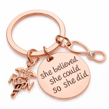 Imagem de Chaveiro de enfermeira, presente de enfermeira, chaveiro de amamentação faz para enfermeiras