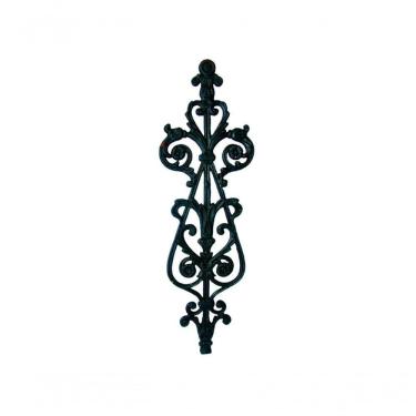 Imagem de Grade De Ferro Fundido Harpa Sacada Varanda Escada 83X26Cm