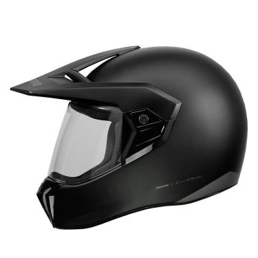 Imagem de Capacete Moto Bieffe 3Sport Classic Preto Fosco Feminino Masculino-Unissex