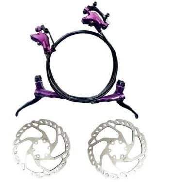 Imagem de Freio disco hid diant/tras c/rotor 160mm gta, Roxo, TU