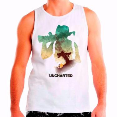 Imagem de Camiseta uncharted games jogos camisa masculina lançamento 01 - DESIGN