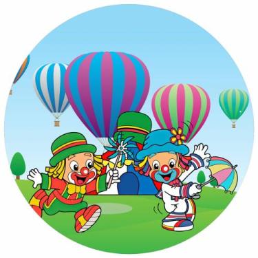Imagem de Painel Festa Redondo Patati e Patata mod 2 3d 1,50 Dia. - Fantasia Brá