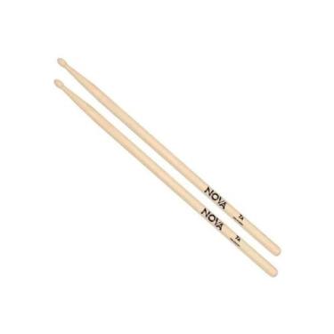 Imagem de Baqueta Nova 7a Ponta De Madeira N7a Vic Firth