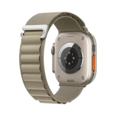 Imagem de Pulseira De Nylon Alpine Loop Para Apple Watch Series Ultra 49mm 42mm 