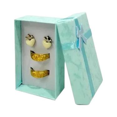 Imagem de Caixas De Presente Coloridas Para Joias, 24 Peças, Embalagem Vazia De 