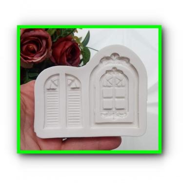 Imagem de Molde De Silicone Jardim Encantado Porta Janela Mod 2