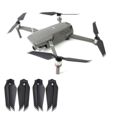Imagem de 2 Pares de Hélices Dobráveis para Drone DJI Mavic 2 Pro - Cinza