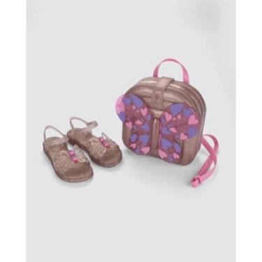 Imagem de Sandália com Mochila Infantil Grendene Kids Barbie Fly-Feminino