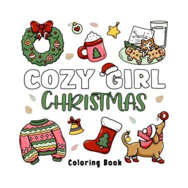 Imagem de Livro De Colorir De Natal Aconchegante Para Adultos: Desenhos Animados