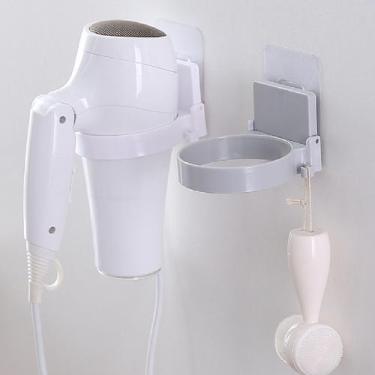 Imagem de Suporte Secador Cabelo Parede Multiuso Adesivo - Equipe Y