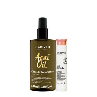Imagem de Kit Cadiveu Essentials Hair Remedy Reparadora e Açaí Oil 60 (2 produto