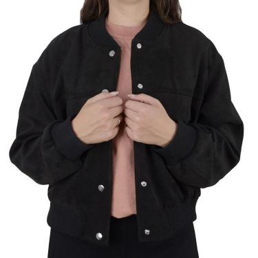 Imagem de Jaqueta Feminina Facinelli Suede Casual Preta - 640480-Feminino