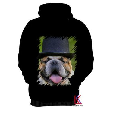 Imagem de Blusa de Frio Bulldog de Cartola Cachorro Fofo Dog 1 - Kasubeck Store,