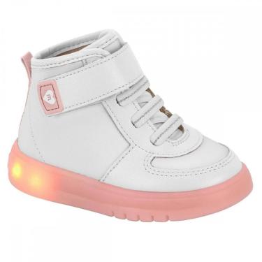 Imagem de Tenis Molekinha 2742.206 Led Cano Alto Menina Infantil-Unissex