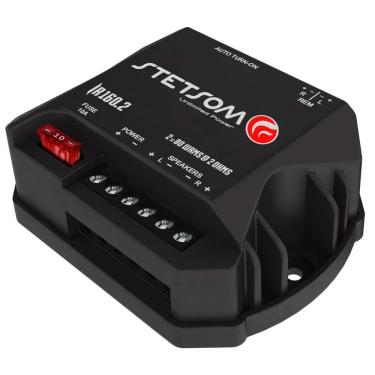 Imagem de Módulo de Potência Automotivo para Som Veicular Iron IR 160.2 2R 2 Canais 160W Compacto Eficiente Stetsom