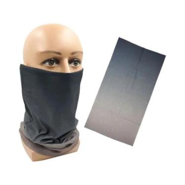 Imagem de Máscara Facial Esportiva Feminina Com Proteção UV, Bandana Gradiente, 