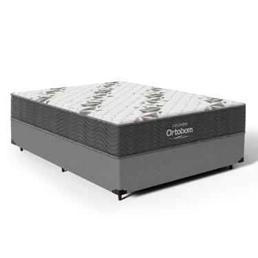 Imagem de Cama Box com Colchão de Espuma D33 Ortobom Airtech 100 Casal