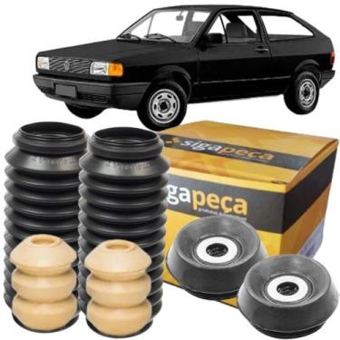 Imagem de 2 Kit Coxim Batente Coifa Gol Quadrado Saveiro Voyage Parati - SIGA PE