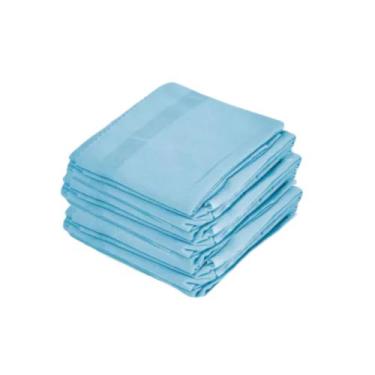 Imagem de Fralda Pinte E Borde Branca 100% Algodão 70x70 Kit Com 15 Unidades Cor