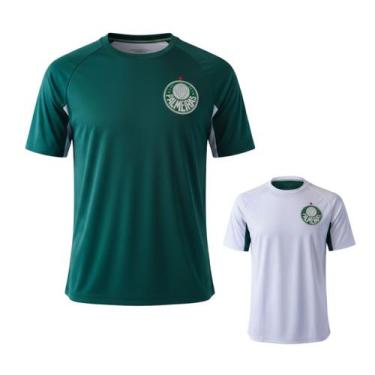 Imagem de KIT 2 Camisa Palmeiras Player II 1914 Verde e Branca COR:VERDE/BRANCOT