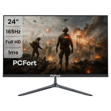 Imagem de Monitor Gamer PCFort H238F 23,8 Full HD 165Hz 1ms FreeSync HDMI Displa