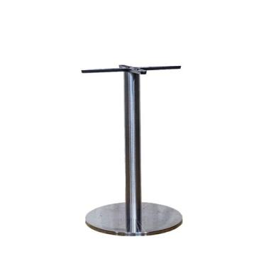 Imagem de Base para Mesa em Aço 45cm Pisa Fratini, Inox