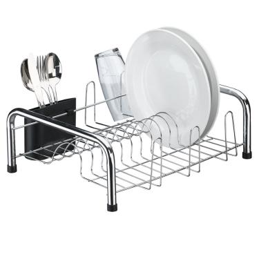 Imagem de Escorredor de Louças para 13 Pratos Utimil em Aço Cromado