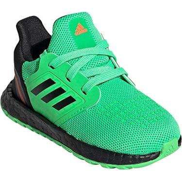 Imagem de adidas Baby Unisex's Ultraboost 20 Running Shoe, Shock Lime/Black/Solar Orange, 6K