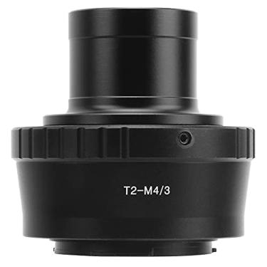 Imagem de Anel adaptador de telescópio, adaptador de anel de tubo de montagem em T de telescópio astronômico de metal de 1,25 polegadas para , câmera de montagem M4/3