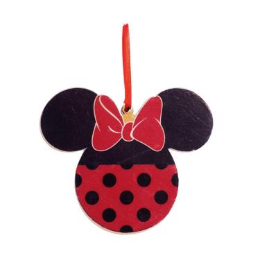 Imagem de Enfeite Natal Pendurar Cabeça Minnie 8x10x1cm 1109978
