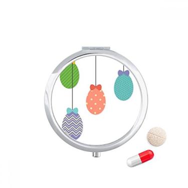 Imagem de Porta-comprimidos de ovos coloridos para pendurar no Festival da Religião da Páscoa