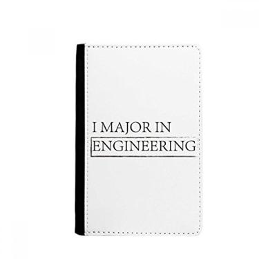 Imagem de Carteira com citação I Major In Engineering Porta-passaporte Notecase Burse