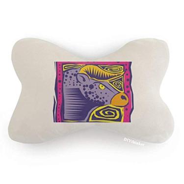 Imagem de DIYthinker Constellation Taurus México Cultura Gravação Carro Acabamento Pescoço Decoração Almofada Almofada Almofada Almofada