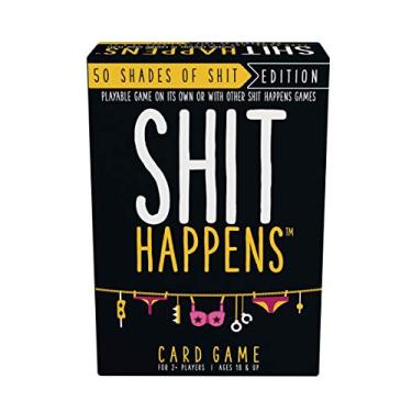 Imagem de Games Adults Play Shit Happens: 50 Shades of Shit Adult Party Game, Black