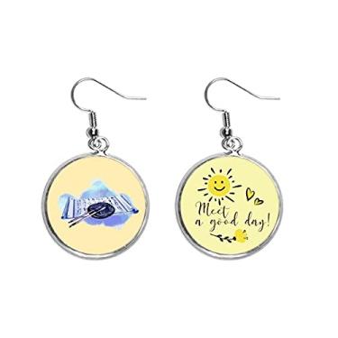 Imagem de Poesia, antiguidades, caligrafia, China, orelha, sol, flor, brinco, bijuteria, moda