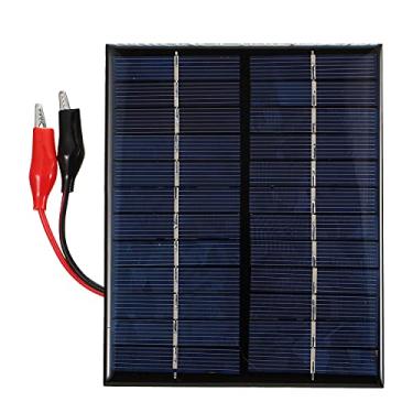 Imagem de Chusui 2 W 12 V Painel Solar com Clipes Célula Solar de Silicone Policristalino DIY À Prova D 'Água de Acampamento Portátil Painel Solar de Energia Compatível para a Luz de Rua Lâmpada de Jardim Ve CX