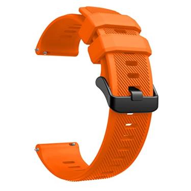 Imagem de DFAMIN Pulseira de silicone de 22mm para Garmin Forerunner 745 Pulseira Smartwatch Para...