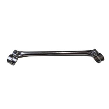 Imagem de Barra Travessa Barrinha Guidão Moto Bike Polido 190mm Reforço