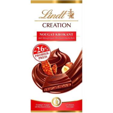Imagem de Chocolate Lindt Creation Nougat Krokant Torrene E Avelã 150G