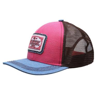 Imagem de Boné Rosa Snapback com Telinha Classic 33427